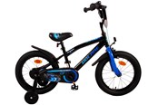 Skating - Volare Super GT Childrens Bicycle 16" - Black/Blue - 21780