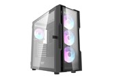 Kabinett - Darkflash DK431 GLASS computer case (black) - Kabinett - Miditower - Svart - DK431 GLASS BLACK WI