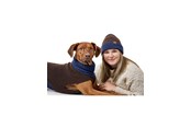 Hund - Hunter - Dogcoat Odense 25 + hat beige/blue - 203540