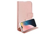 Mobil - Deksel og etui - Vivanco Classic Wallet for iPhone 16 - Rose Gold - 64253