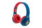 Hodetelefoner - PowerLocus Wireless Headphones Buddy Kids (Navy Red) - pwl-buddy-redbluenoe