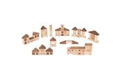 Babyleker - Goki Wooden Building Blocks City 70 pieces. - 58565