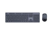 Tastatur - Gembird - keyboard and mouse set full size - QWERTY - US - black Input Device - Tastatur & Mussett - Amerikansk Engelsk - Svart - KBS-WCH-04