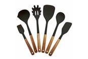 Kjøkkenredskaper - Sobczyk 6 Kitchen Tools - Silicone+Wood - 5740007819865