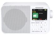 DAB, nettverks- og klokkeradio - Kenwood CR-M30DAB-W - DAB+/FM - Mono - Hvit - CR-M30DAB-W