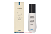 Ansiktspleie - AHAVA Protecting Moisturizing Lotion SPF50 – 50ml - 697045162901