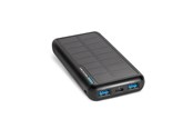 Nødlader - SBS TTBB10000SK Solar Nødlader - Svart - 10000 mAh - TTBB10000SK