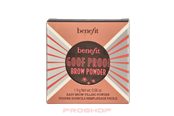 Sminke - Benefit Cosmetics Goof Proof Brow Powder - No. 6 Cool Soft Black - 602004140449