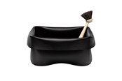 Rengjøring - Normann Copenhagen Washing-up Bowl & Brush - Black - 310600