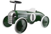 Kjøretøy - Magni Metal Ride-On Vehicle Classic Racer Green - 2982