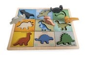 Babyleker - Magni Dino puzzle in Wood - 3275