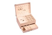 Dekorasjon - Gillian Jones - Large jewelry box with bow - Pink - Large - 12013-35