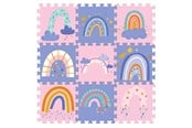 Babyleker - Magni Floor puzzle with rainbows - 9 foam tiles - 5639