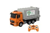 Fjernstyrt - Double Eagle Remote control RC garbage truck 1:26 ( orange) Mercedes-Benz Antos E676-003 - E676-003