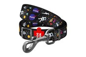 Hund - Waudog nylon dog leash pattern "NASA21" width 25 mm length 122 cm - 4903-0148