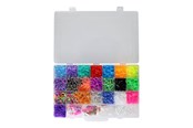 Arts & Crafts - Tilbehør - Paulinda - Cool Loom in Storage Box 5000pcs. - CLM-0014