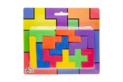 Puslespill - LG-Imports - Tangram puzzle Foam Blokk - 7916