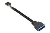 USB - Alcasa electronik Good Connections - USB internal adapter - 9 pin USB header to 19 pin USB 3.0 header - 15 cm - 5021-PST1