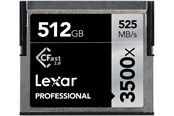 Minnekort - Lexar Professional 3500x CFast 2.0 - 525MB/s - 512GB - LC512CRBNA3500