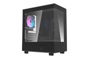 Kabinett - Darkflash DB330M computer case + 3 aRGB fans (black) - Kabinett - Minitower - Svart - DB330M Black