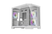 Kabinett - Darkflash FT418 computer case + 6 aRGB fans (white) - Kabinett - Minitower - Hvit - FT418 White