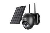 Overvåkningskamera - ieGeek Wireless 5MP WiFi outdoor camera ZS-GX4S black with solar panel - ZS-GX4S Black