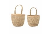 Dekorasjon - Bloomingville - Amia Basket for wall - Seagrass (82064378) - 82064378