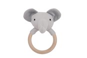 Babyleker - Jabadabado Rattle Ring - Elephant - N0111