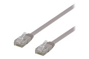 Nettverkskabel - patch cable - 1 m - grey - TP-61-FL