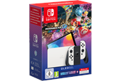 Spillkonsoll - Nintendo Switch OLED White + Mario Kart 8 Deluxe Bundle - 0045496454036