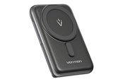 Nødlader - Vention Magnetic Powerbank FHNB0 20W 10000 mAh (black) Nødlader - Svart - 10000 mAh - FHNB0