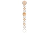 Babyutstyr - Goki Wooden Pacifier Chain Heart - 65211