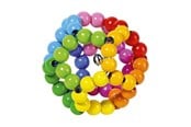 Babyleker - Goki Wooden Gripping Ring Ball Rainbow - 65326