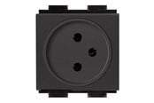 Diverse kabel - Crestron Electronics Crestron FT2A-PWR-IS Series FT2A-PWR-IS-1-BASIC - power socket mechanism - Israel - 1 power socket - black - FT2A-PWR-IS-1-BASIC