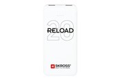 Nødlader - SKross RELOAD 20 Powerbank - 20.000 mAh Nødlader - Hvit - 20000 mAh - 1400140