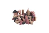 Babyleker - Babytrold Foam building blocks - Dusty Rose - 52 pieces - 18-49DR