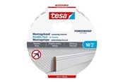 Tape & Lim - tesa Powerbond double-sided tape - 19 mm x 5 m - white - 77743-00000-00