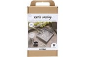 Arts & Crafts - Tilbehør - Creativ Company Craft Kit Resin Casting - Square Tray with Terrazzo - 977688