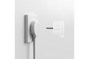 Switch - norm Schuko plug, matte white - 43021