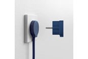 Switch - norm Schuko plug, matte blue - 43027