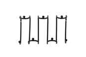 Beslag & Hengsler  - Bloomingville - Maltha Coat Rack Black Metal - 82057759