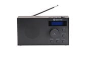 DAB, nettverks- og klokkeradio - DENVER DAB-51B – Compact DAB+/FM Radio with Dual Alarm (Black) - DAB/DAB+/FM - Svart - DAB-51B