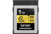 Minnekort - Lexar Professional CFexpress 4.0 Pro Gold - 3600MB/s - 1TB - LCXEXP4001T-RNENG