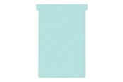 Skilt & Kort - Nobo T-Cards Size 4 Light Blue (Pack of 100) - 2004006