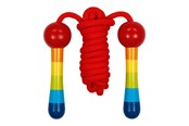 Utendørsleker - Goki - Wooden Jump Rope Rainbow 200cm - 63887