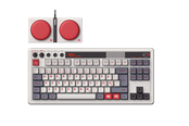 Tastatur - 8BitDo Retro Mechanical Keyboard - N Edition - ISO - Nordisk - Grå - RET00488