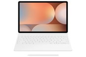 Tastatur - Samsung AI Book Cover Keyboard - Galaxy Tab S9+ | S9+ FE | S10+ - White - Tastatur & Foliosett - Nordisk - Hvit - EF-DX825BWEGSE