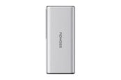 Nødlader - ROMOSS PPU10 10000mAh 130W Powerbank (silver) Nødlader - Sølv - 10000 mAh - PPU10-128-S533H