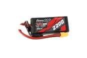 Fjernstyrt - Gens ace &Tattu G-Tech LiPo 2200mAh 7.4V 60C 2S1P XT60 Battery - GEA222S60X6GT