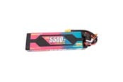 Fjernstyrt - Gens ace &Tattu Advanced 5500mAh 7.6V 100C 2S1P HardCase Lipo Battery Pack with XT60 - GEA55002S10X6